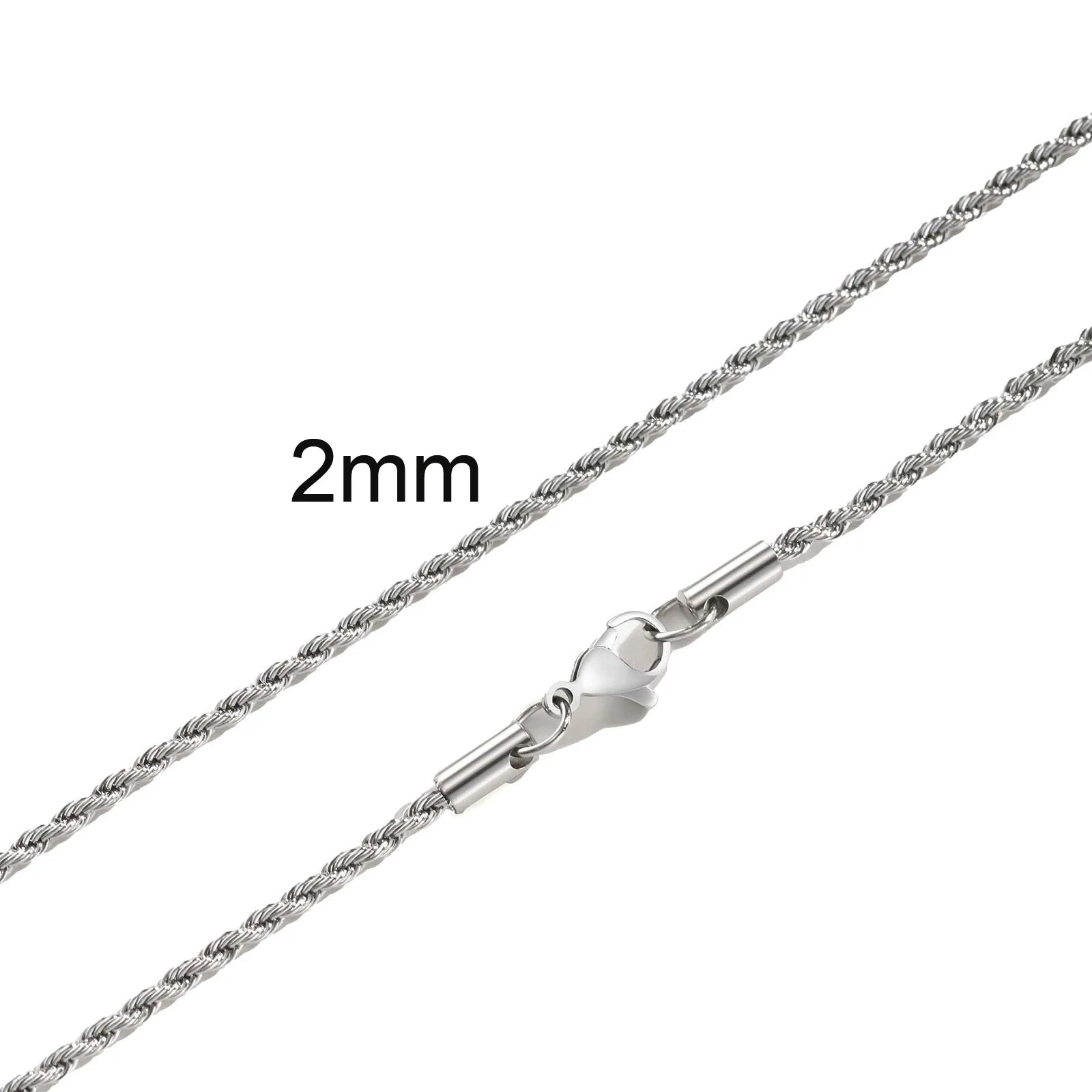 Stainless Steel Rope Chain.