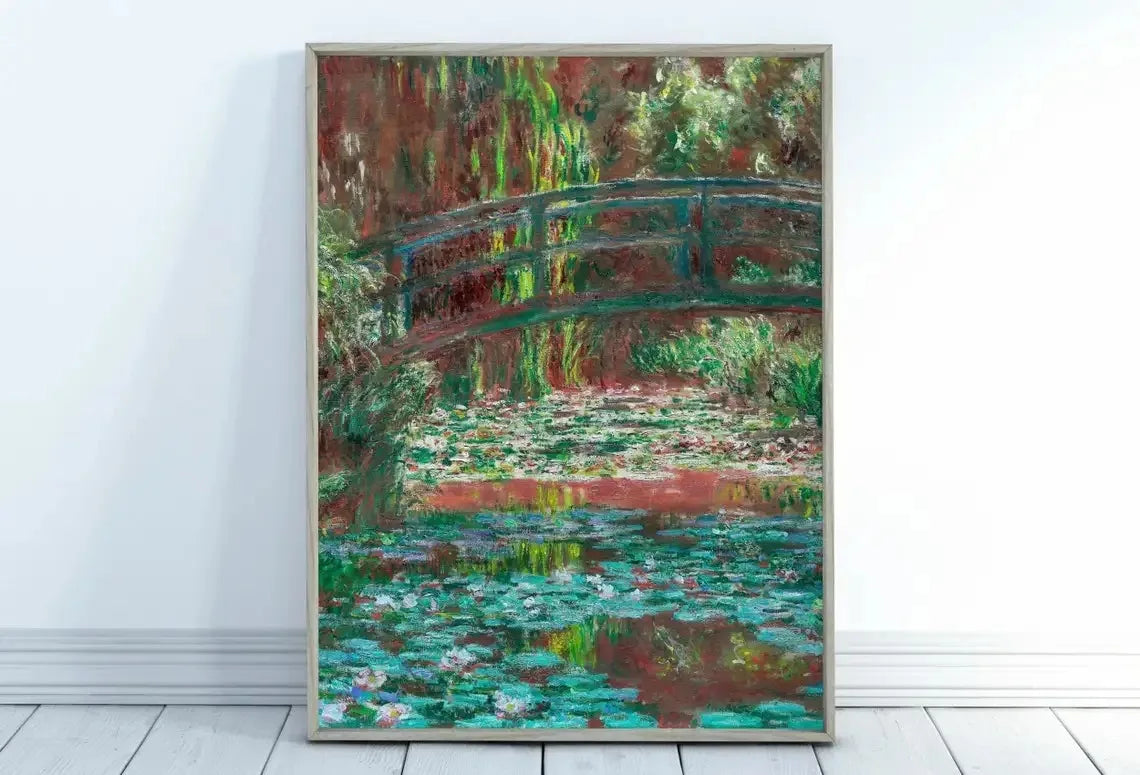 Monet Abstract Landscape Art Canvas Prints Painting Wall Art