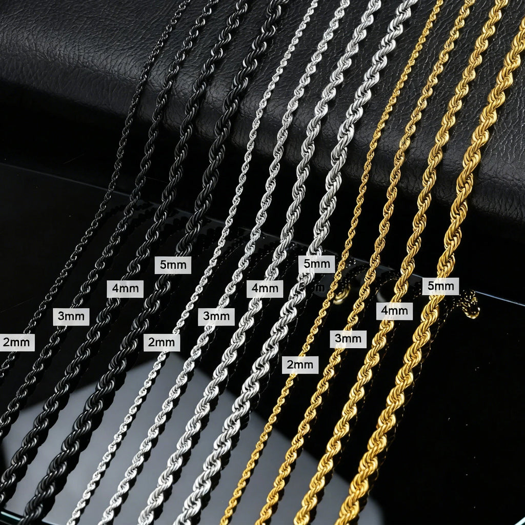 Stainless Steel Rope Chain.