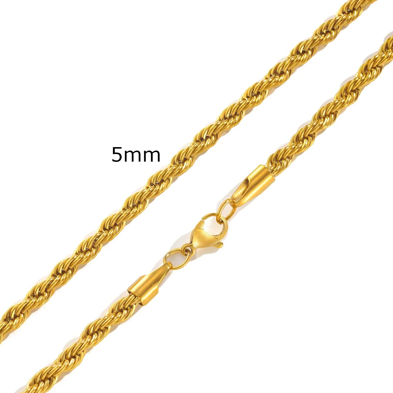Stainless Steel Rope Chain.