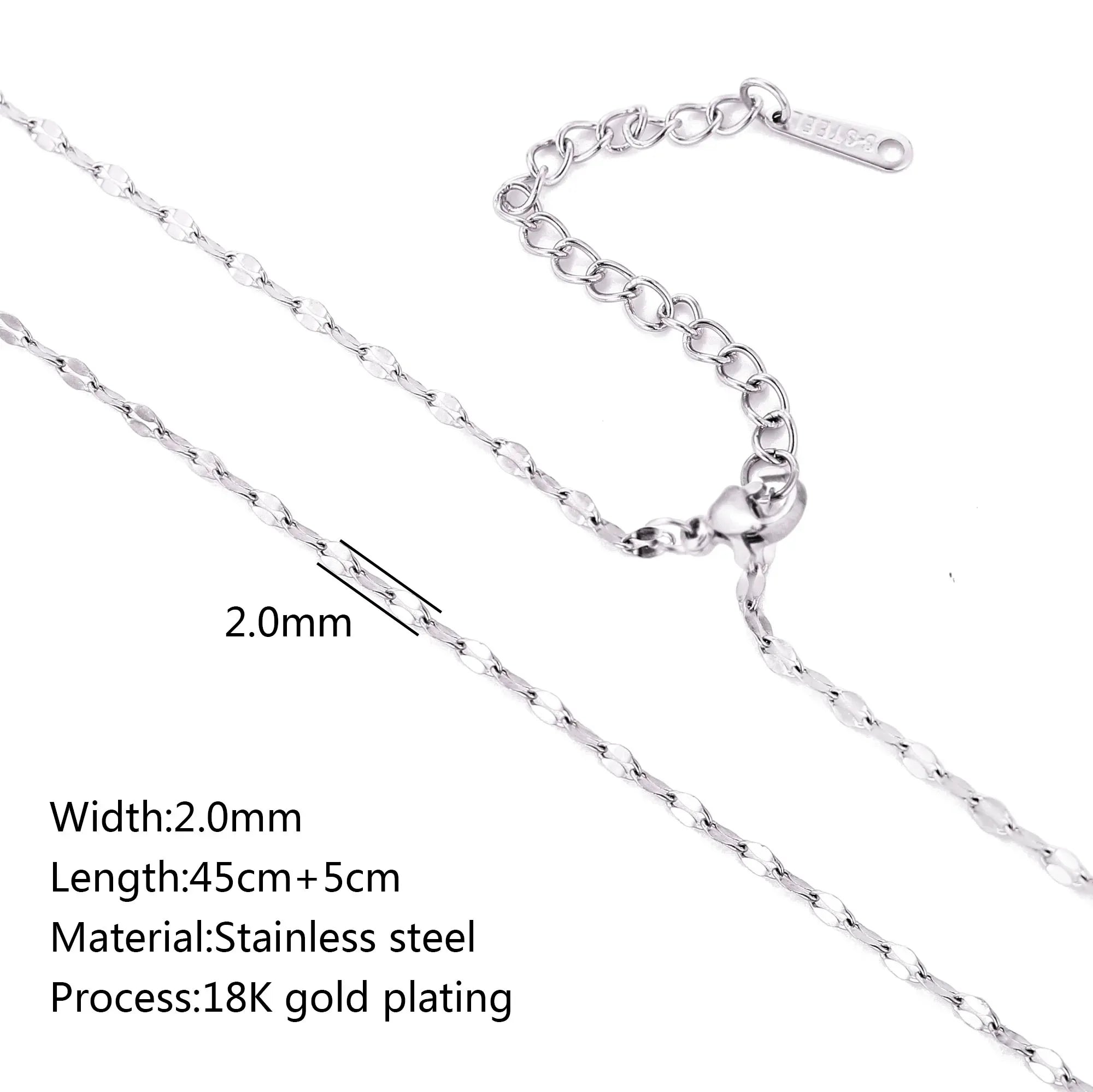 Adjustable Plated Cuba Cross O Ripple Twisted Chain Necklace - Essential Luxury