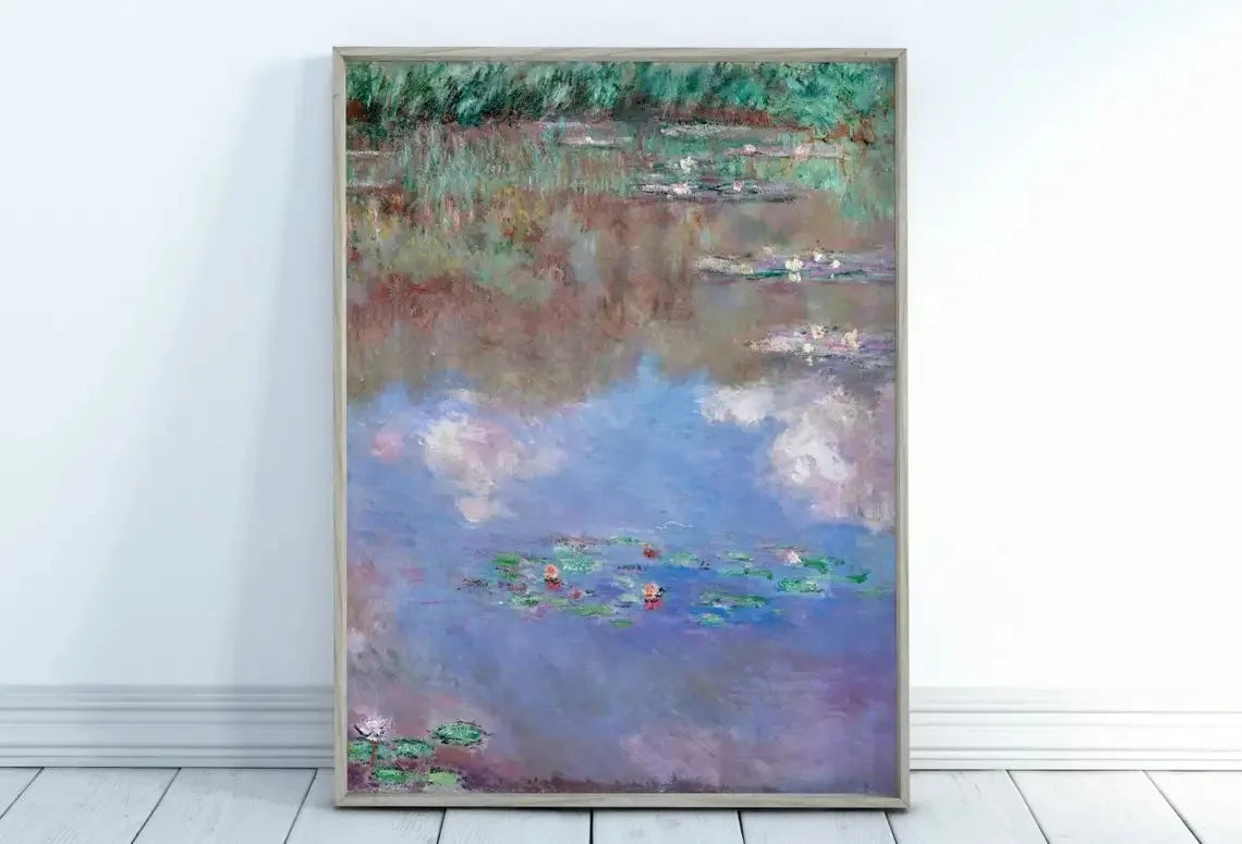 Monet Abstract Landscape Art Canvas Prints Painting Wall Art