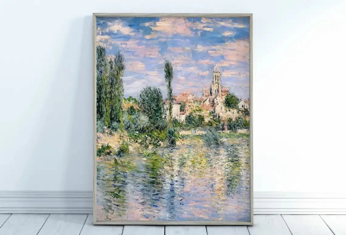 Monet Abstract Landscape Art Canvas Prints Painting Wall Art