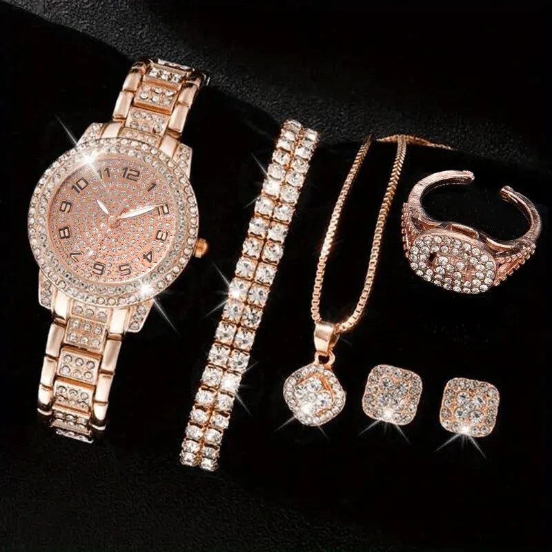 Elegant Ladies Luxury Wristwatch