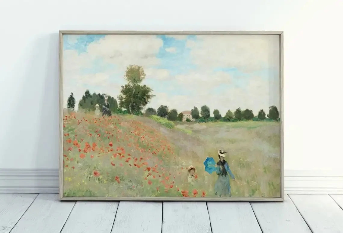 Monet Abstract Landscape Art Canvas Prints Painting Wall Art