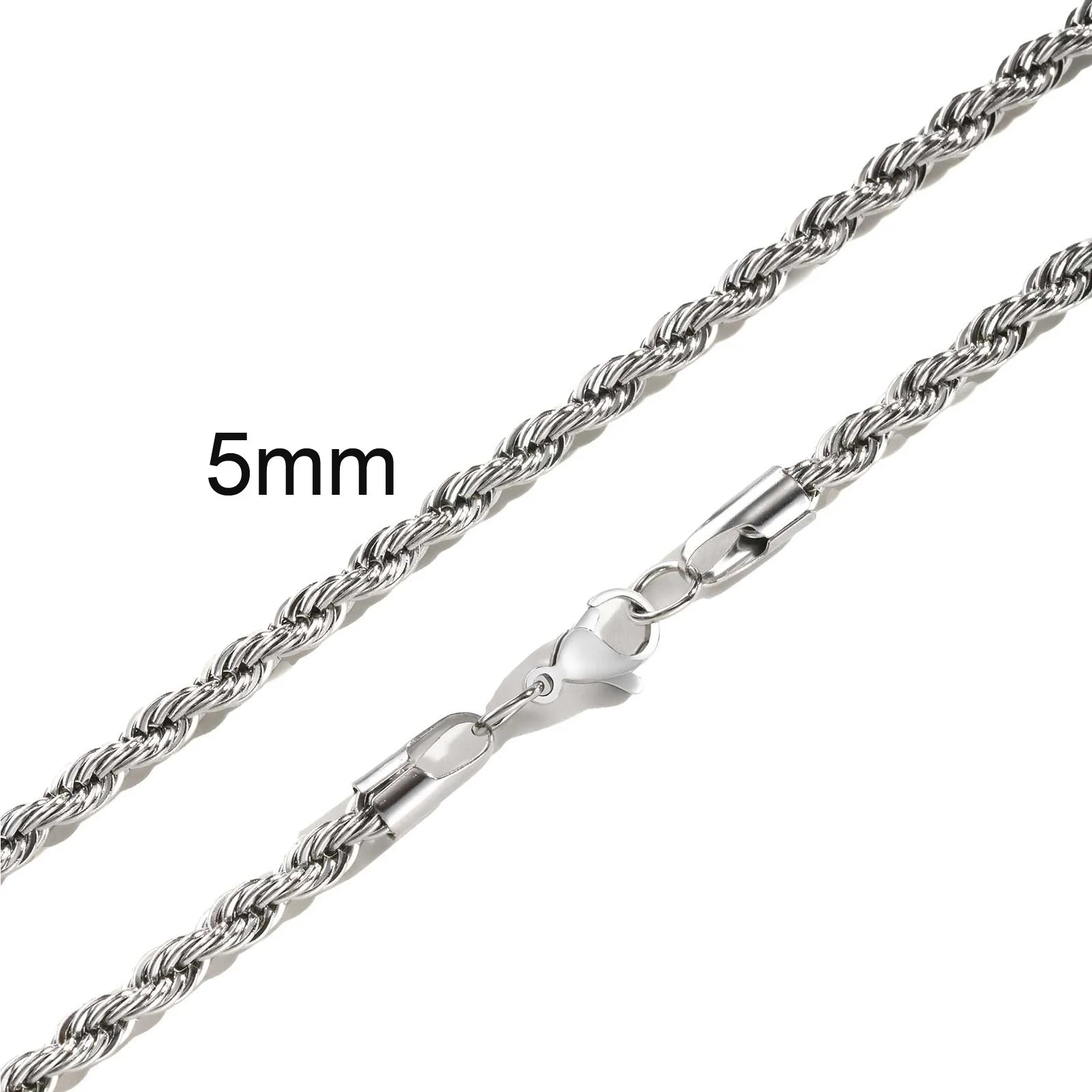 Stainless Steel Rope Chain.