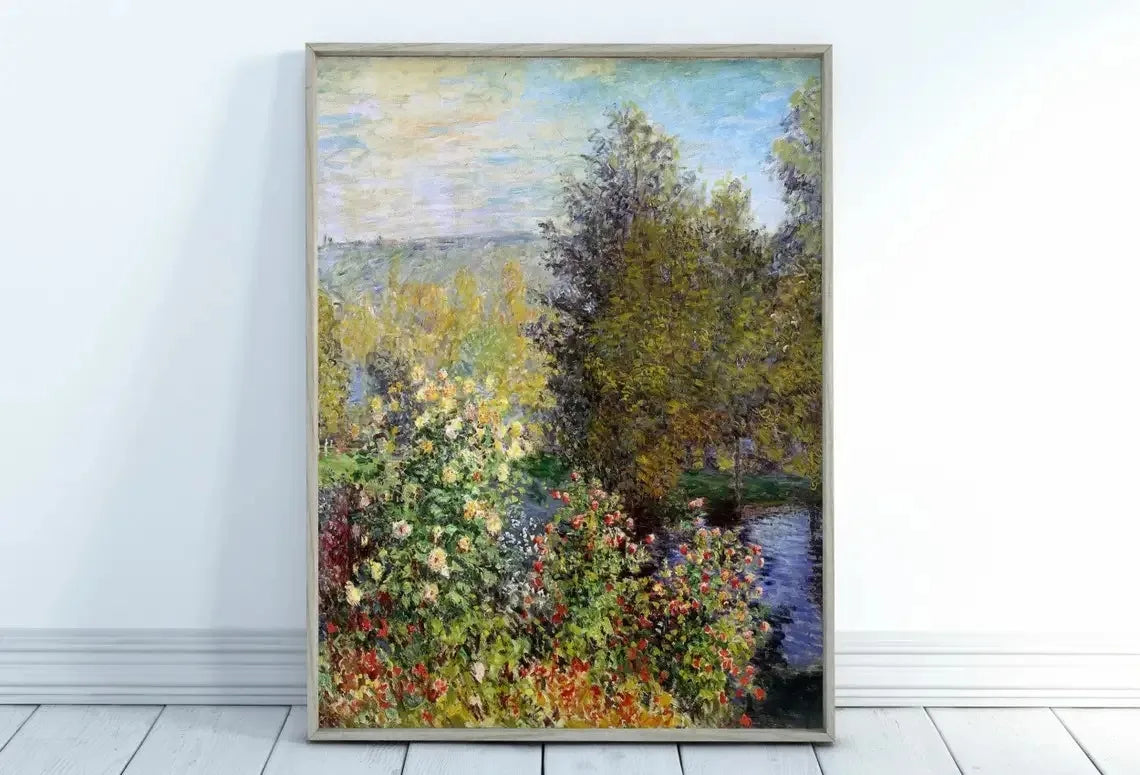 Monet Abstract Landscape Art Canvas Prints Painting Wall Art