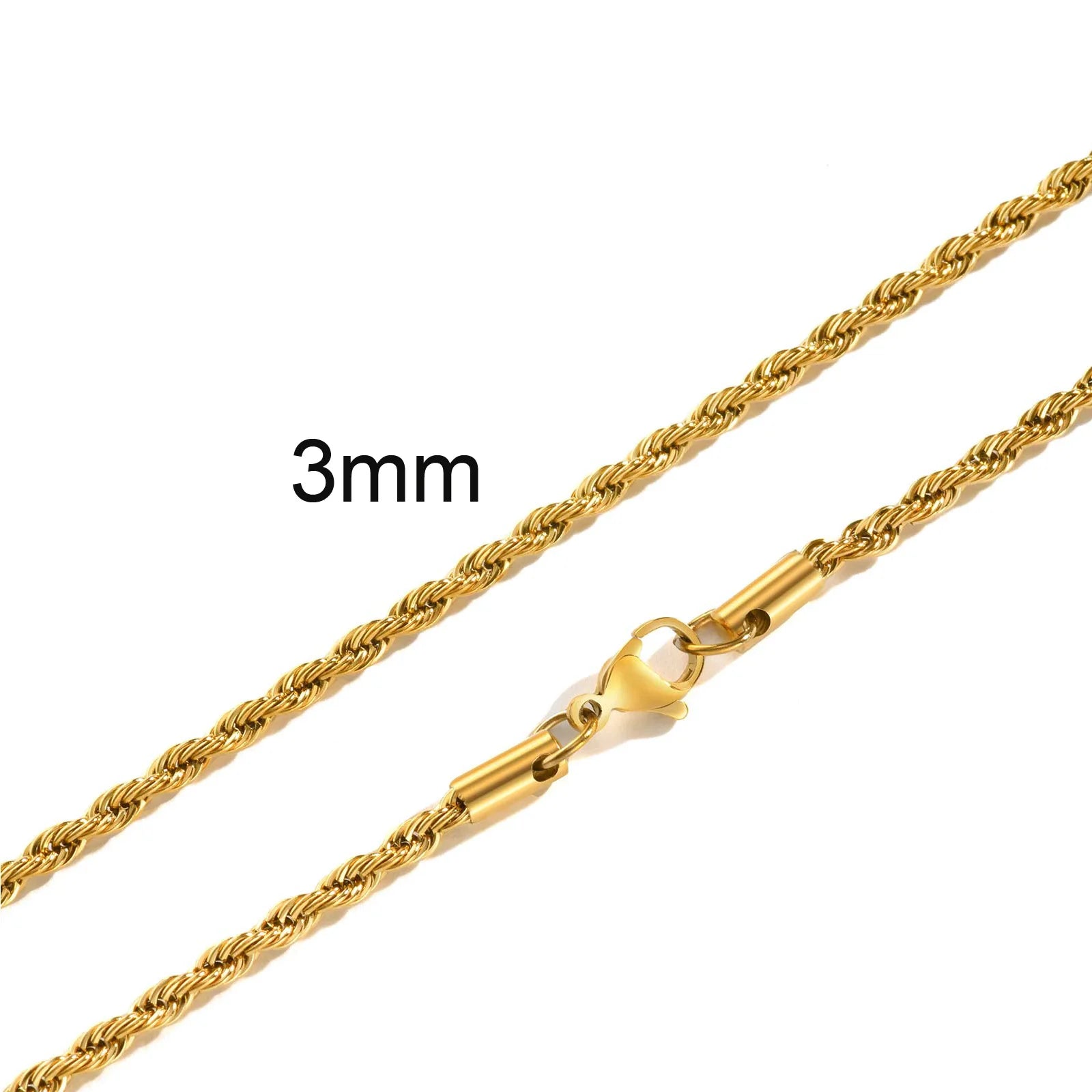 Stainless Steel Rope Chain.