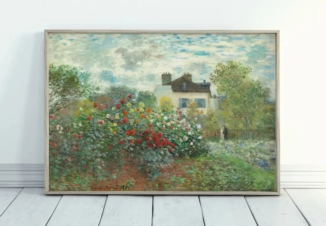 Monet Abstract Landscape Art Canvas Prints Painting Wall Art