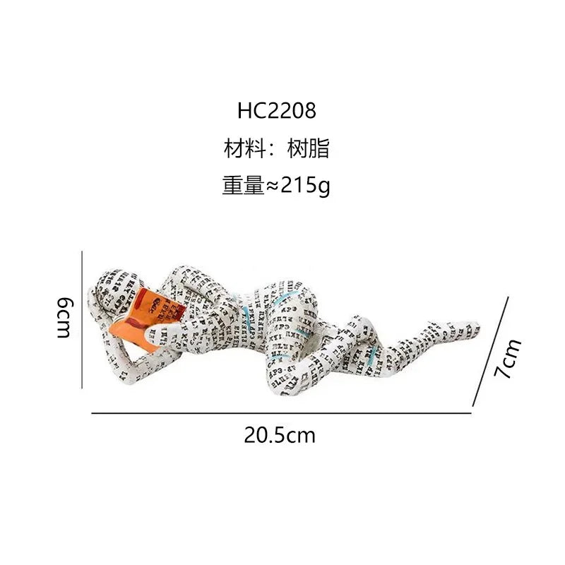 Resin Abstract Home Decor Figurines.