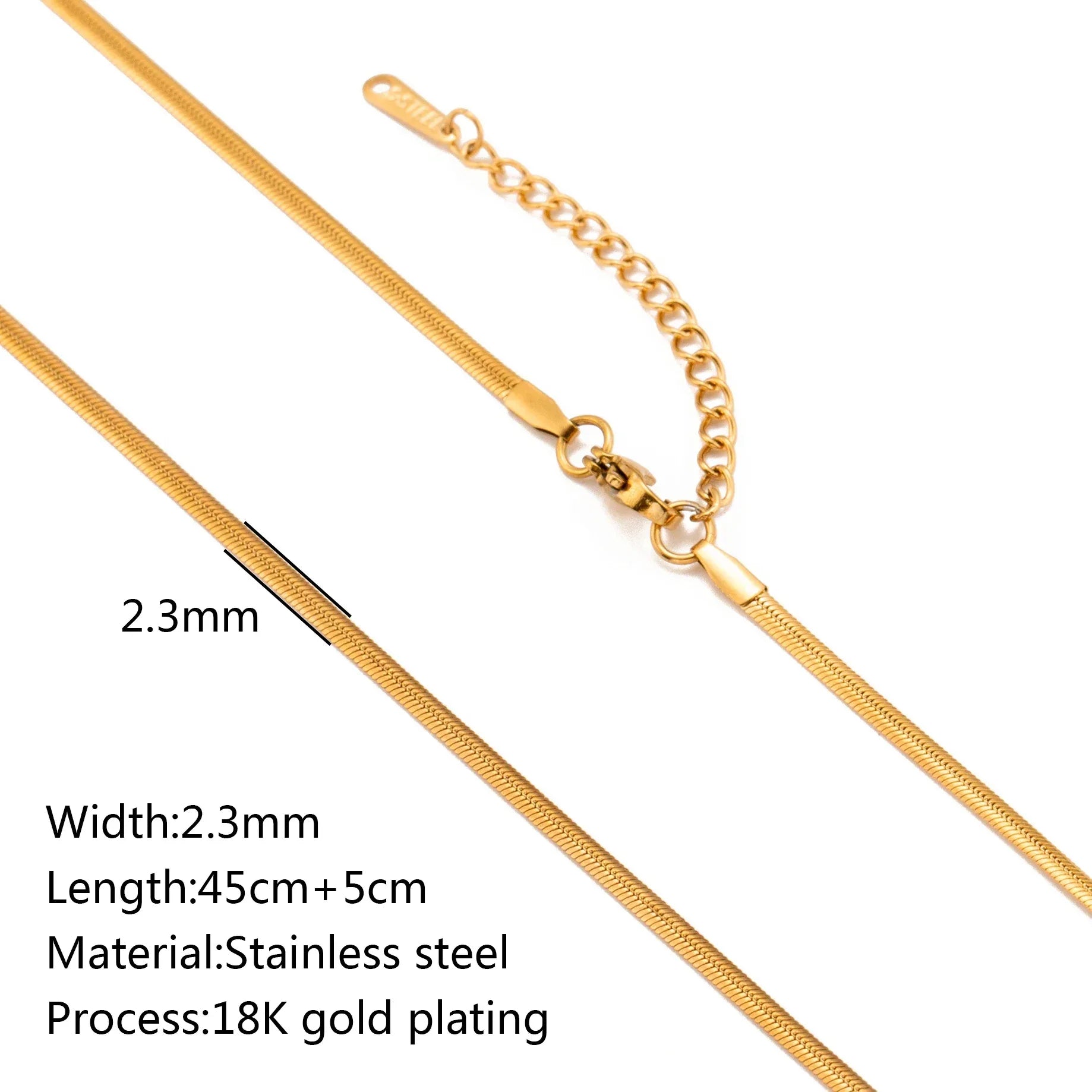 Adjustable Plated Cuba Cross O Ripple Twisted Chain Necklace - Essential Luxury