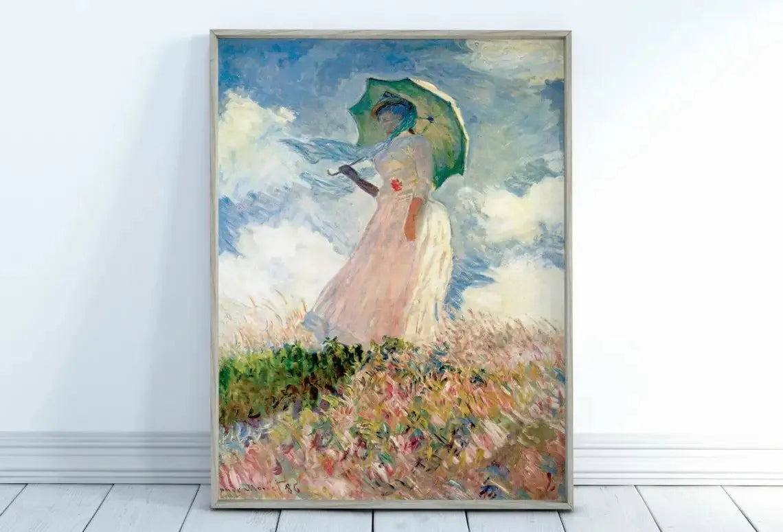 Monet Abstract Landscape Art Canvas Prints Painting Wall Art