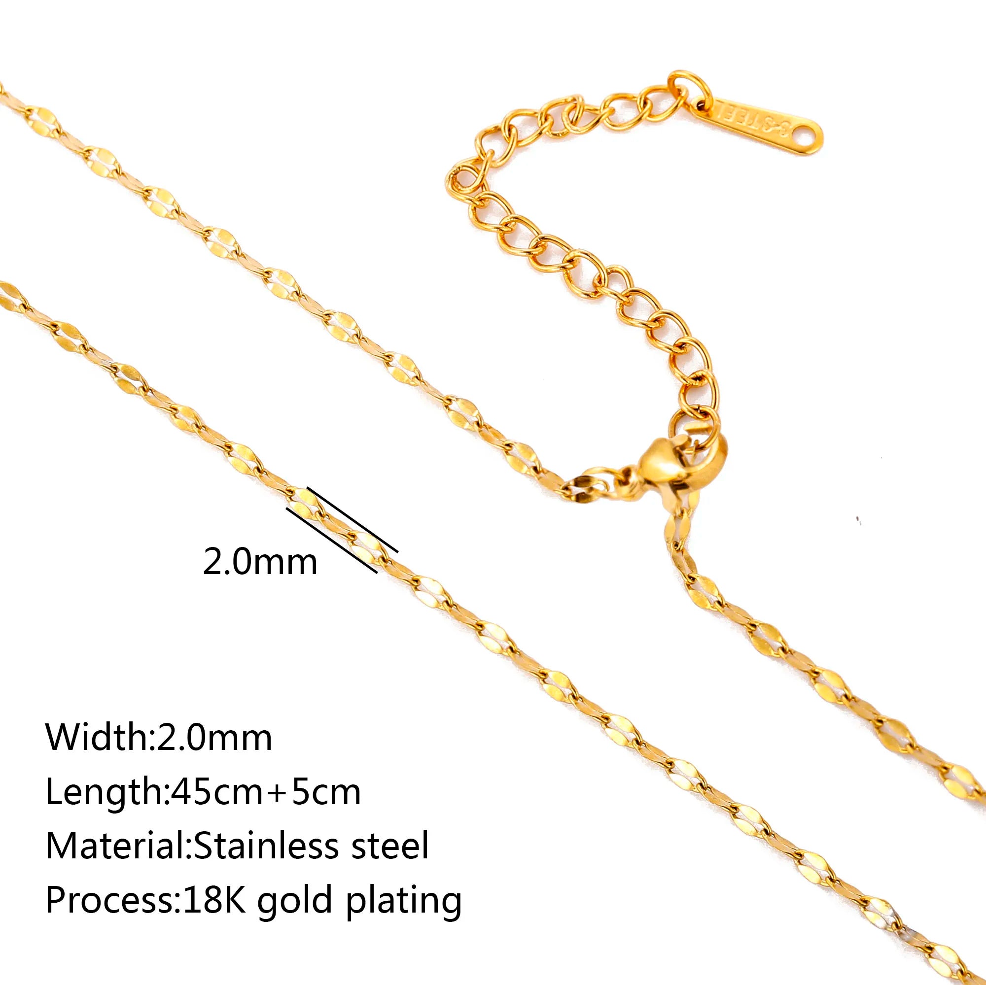 Adjustable Plated Cuba Cross O Ripple Twisted Chain Necklace