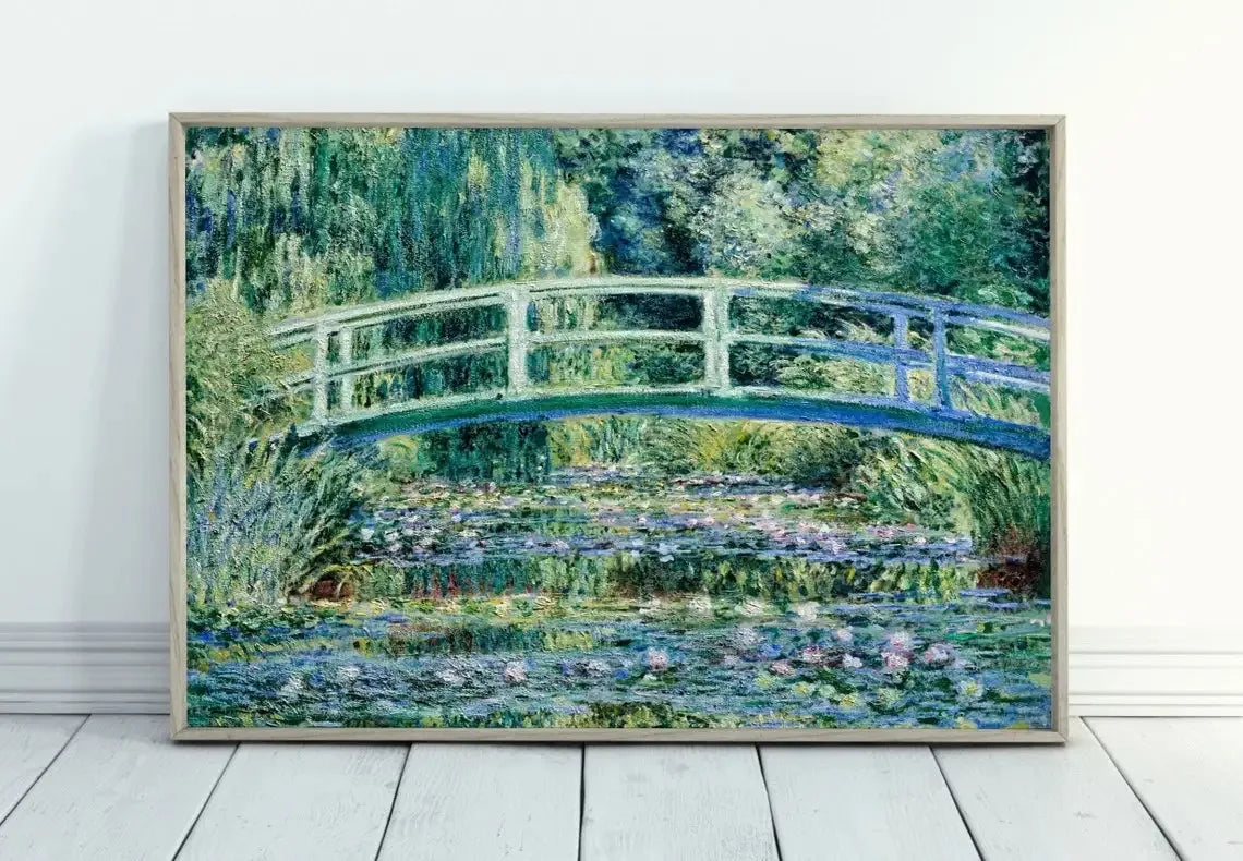 Monet Abstract Landscape Art Canvas Prints Painting Wall Art.